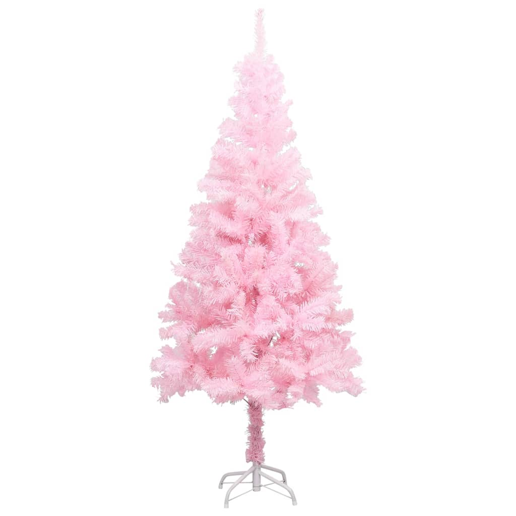 Künstlicher Weihnachtsbaum Mit Beleuchtung & Ständer 120Cm