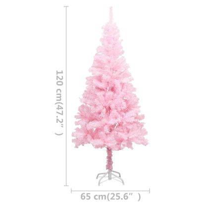 Künstlicher Weihnachtsbaum Mit Beleuchtung & Ständer 120Cm
