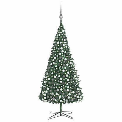 Künstlicher Weihnachtsbaum Beleuchtung & Kugeln Leds 400Cm Grün