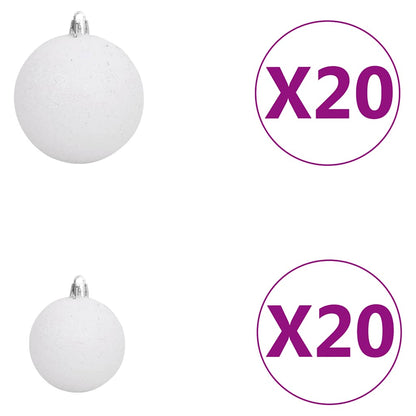 Künstlicher Weihnachtsbaum Beleuchtung & Kugeln Leds 400Cm Grün