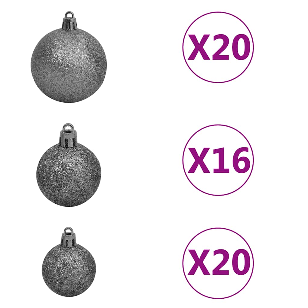 Künstlicher Weihnachtsbaum Beleuchtung & Kugeln Leds 400Cm Grün