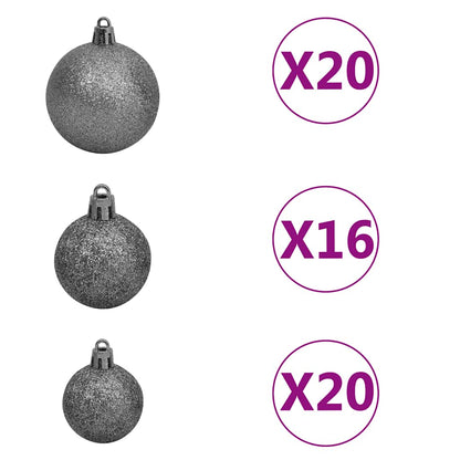 Künstlicher Weihnachtsbaum Beleuchtung & Kugeln Leds 400Cm Grün