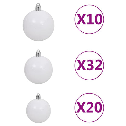 Künstlicher Weihnachtsbaum Beleuchtung & Kugeln Leds 400Cm Grün