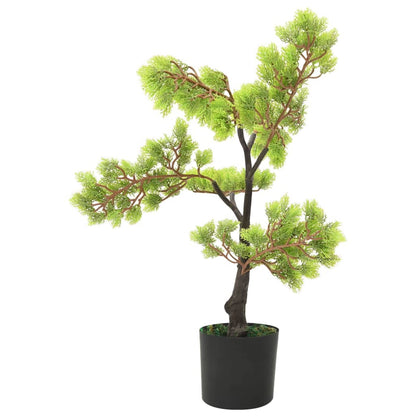 Künstlicher Bonsai Zypresse Mit Topf Grün