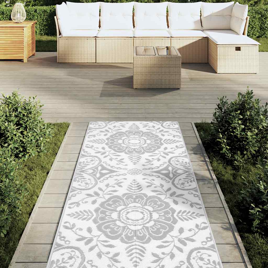 Outdoor-Teppich Arakil Pp Hellgrau