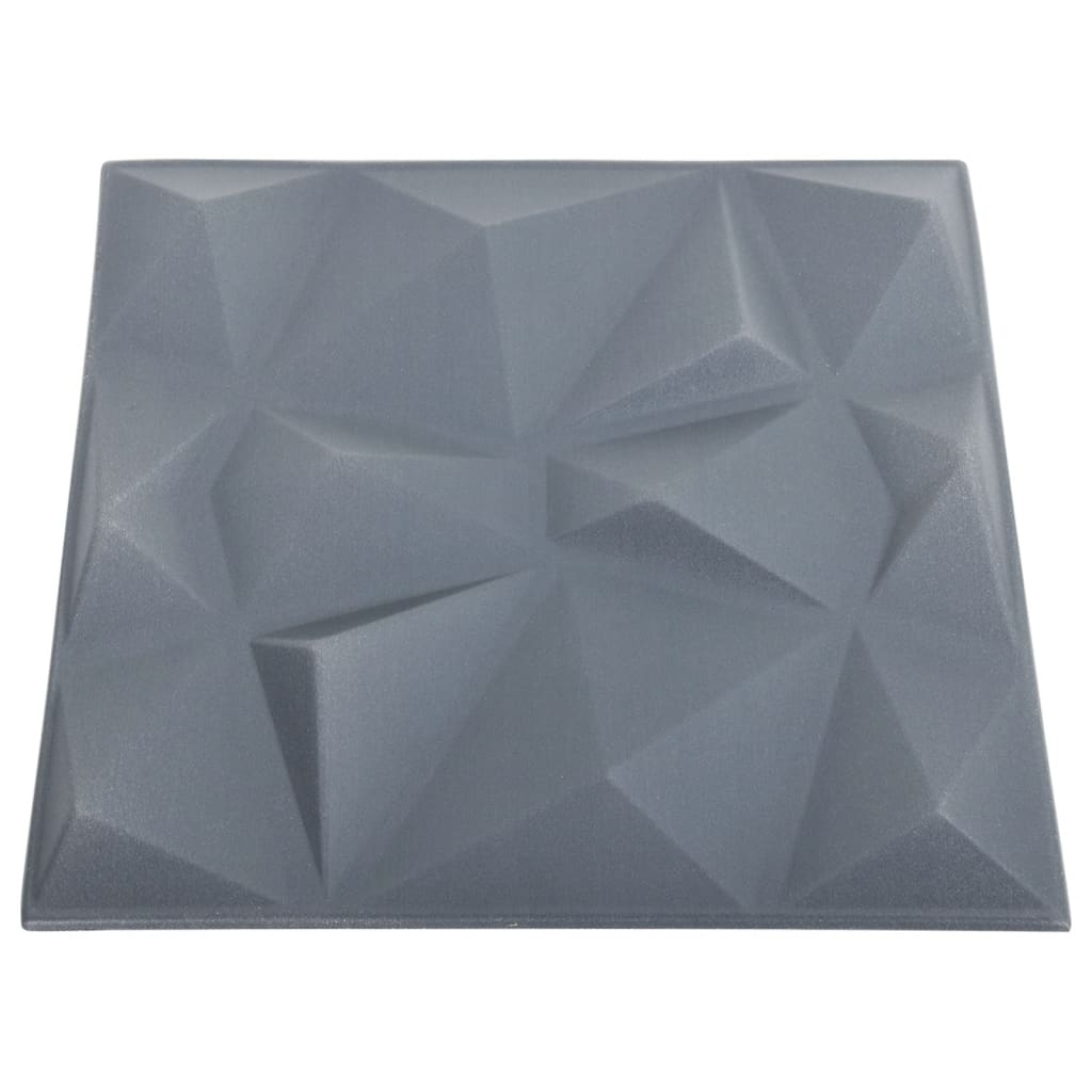 3D-Wandpaneele 48 Stk. 50X50 Cm 12 M²