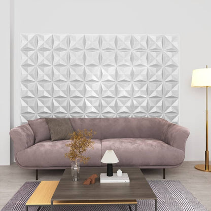 3D-Wandpaneele 48 Stk. 50X50 Cm 12 M²