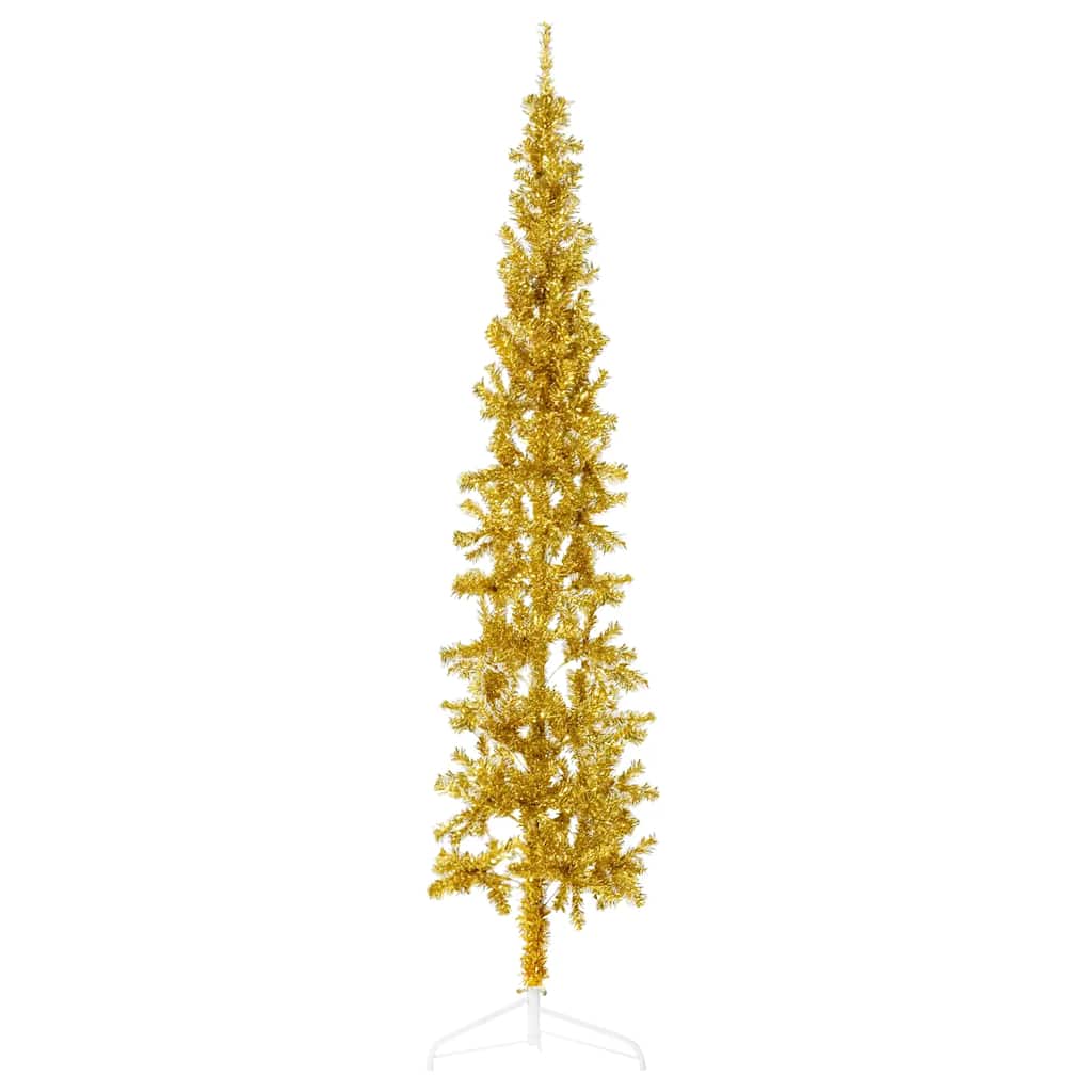Künstlicher Halb-Weihnachtsbaum Ständer Schlank N