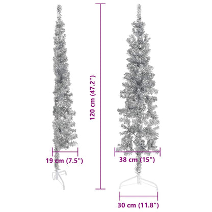 Künstlicher Halb-Weihnachtsbaum Ständer Schlank N