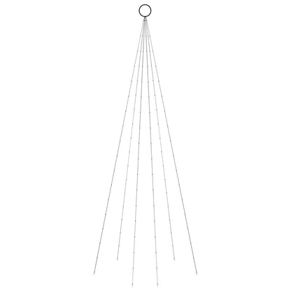Led-Weihnachtsbaum Für Fahnenmast 108 Leds 180 Cm Mehrfarbig