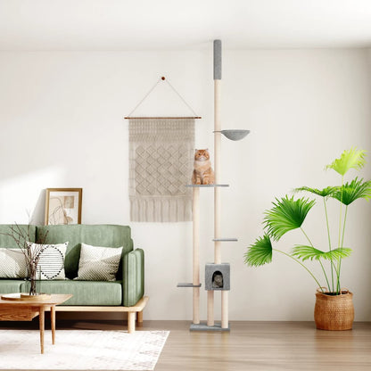 Kratzbaum Deckenhoch 258,5-284,5 Cm