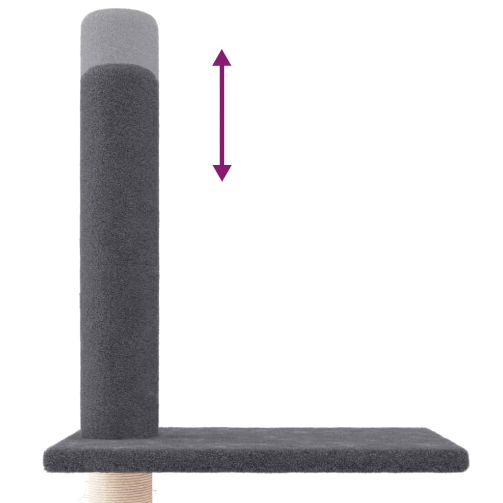 Kratzbaum Deckenhoch 250,5-276,5 Cm