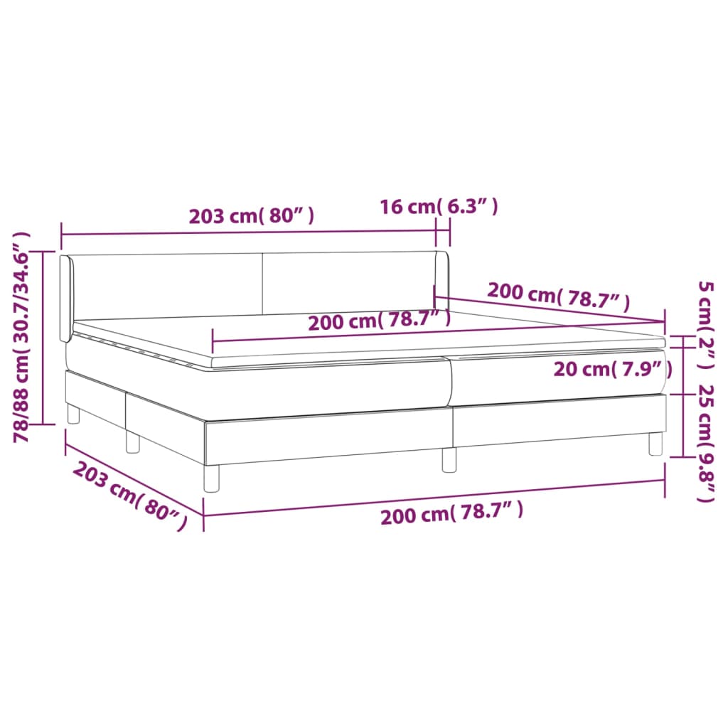 Boxspringbett Mit Matratze Stoff Grün