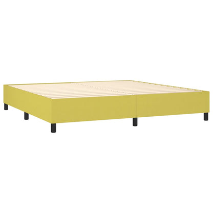 Boxspringbett Mit Matratze Stoff Grün