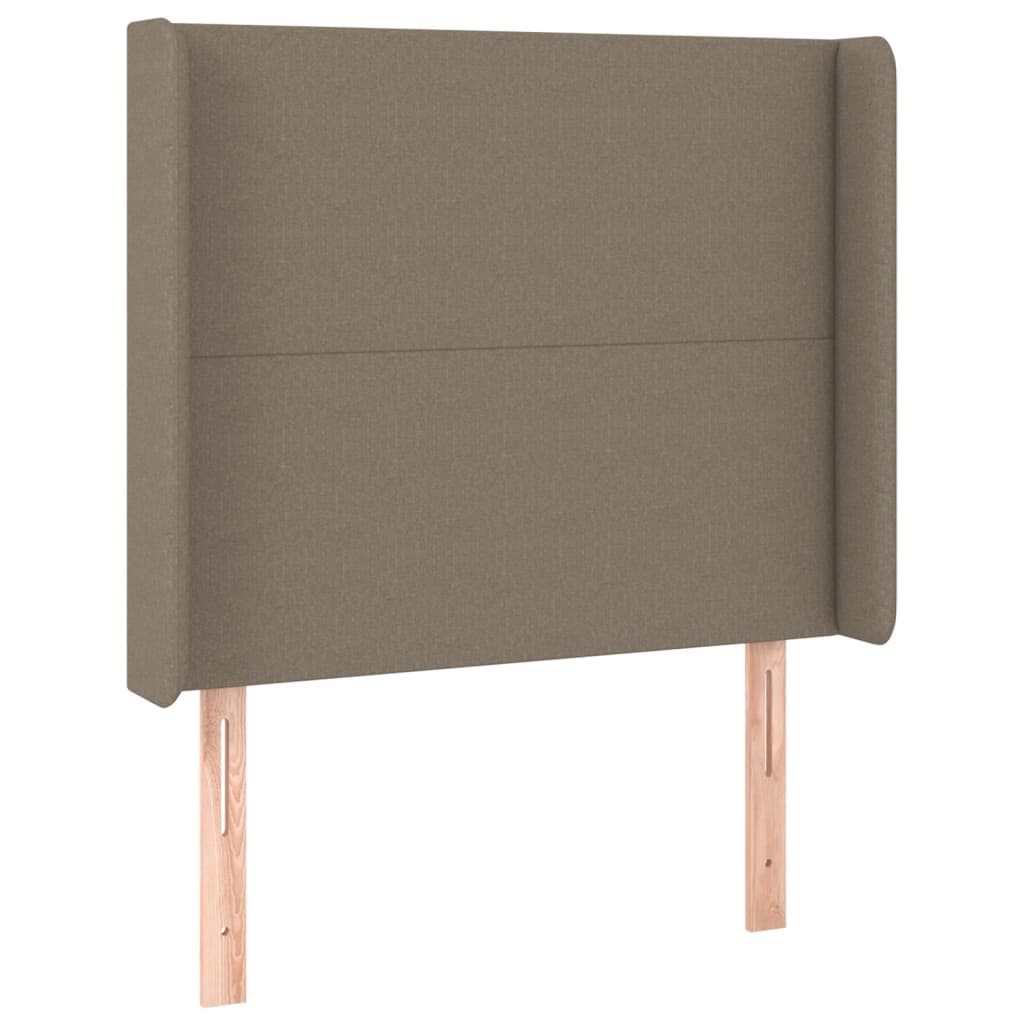 Boxspringbett Mit Matratze Stoff Taupe