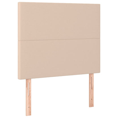 Boxspringbett Matratze -Braun 100X200Cm Kunstleder Cappuccino