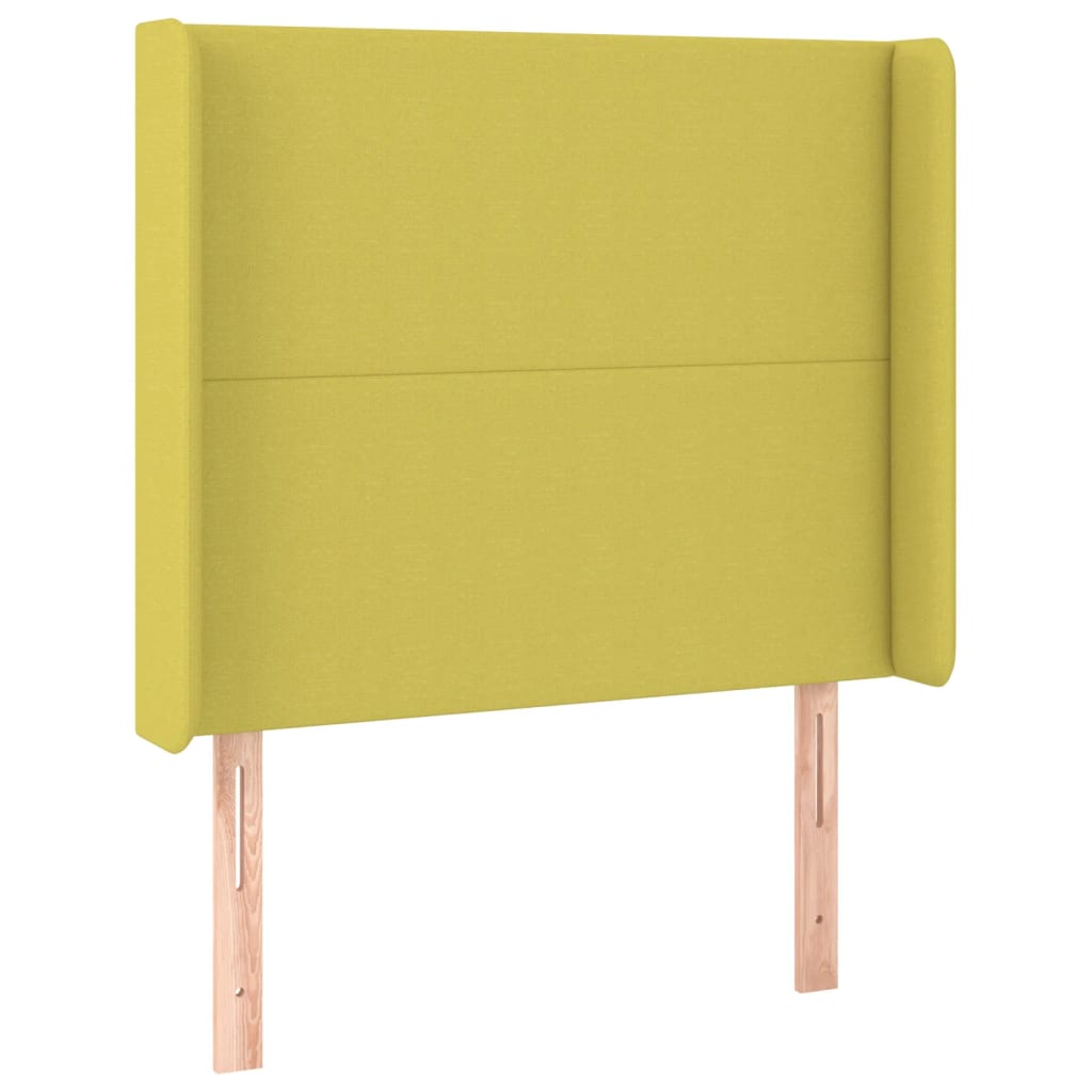Boxspringbett Mit Matratze & Led Stoff Grün