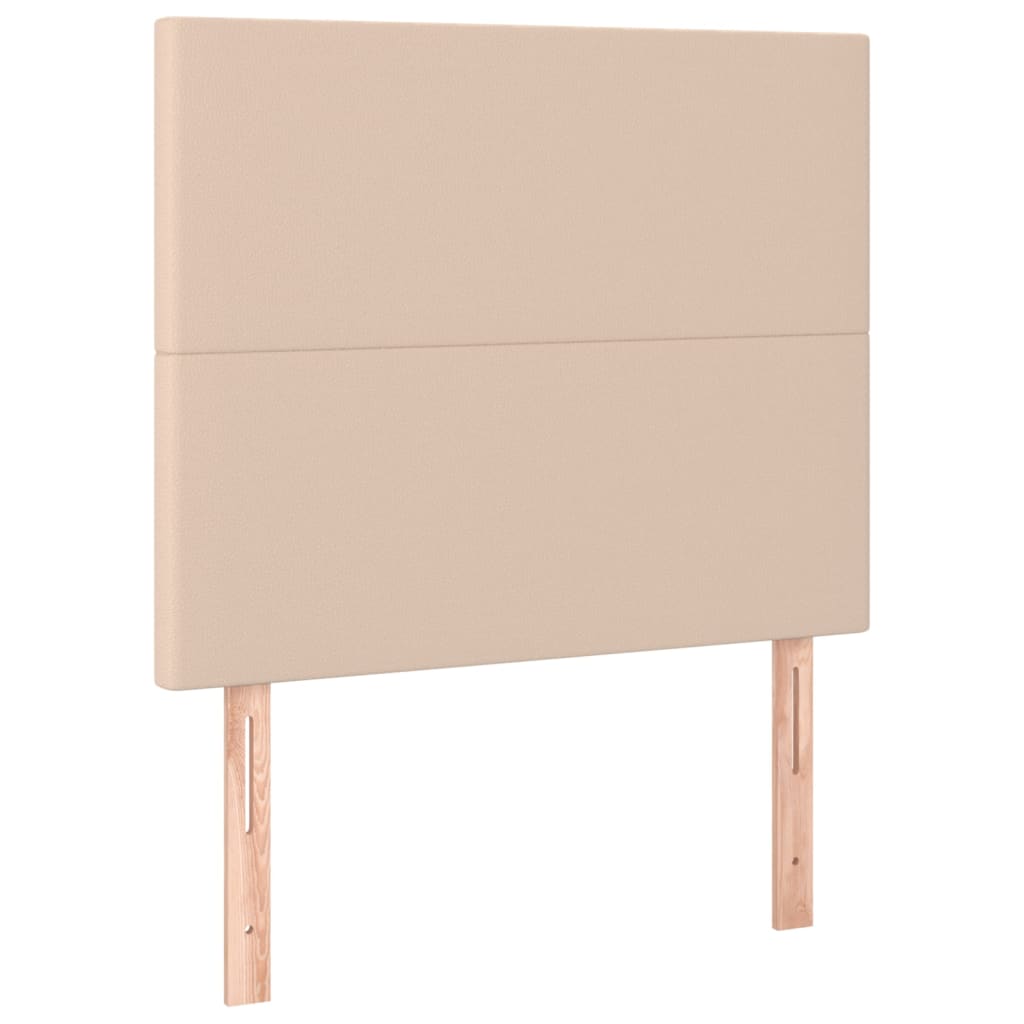 Boxspringbett Mit Matratze & Led -Braun 100X200Cm Cappuccino