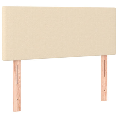 Boxspringbett Mit Matratze Stoff Creme