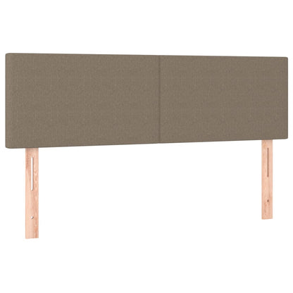 Boxspringbett Mit Matratze Stoff Taupe