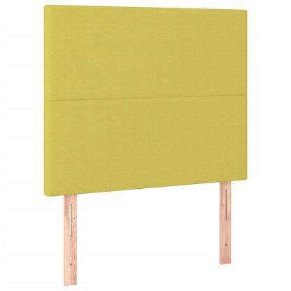 Boxspringbett Mit Matratze Stoff Grün