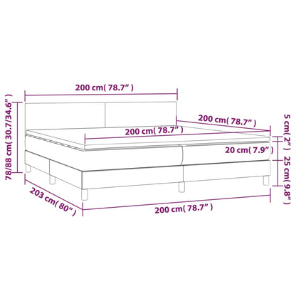 Boxspringbett Mit Matratze Stoff Grün