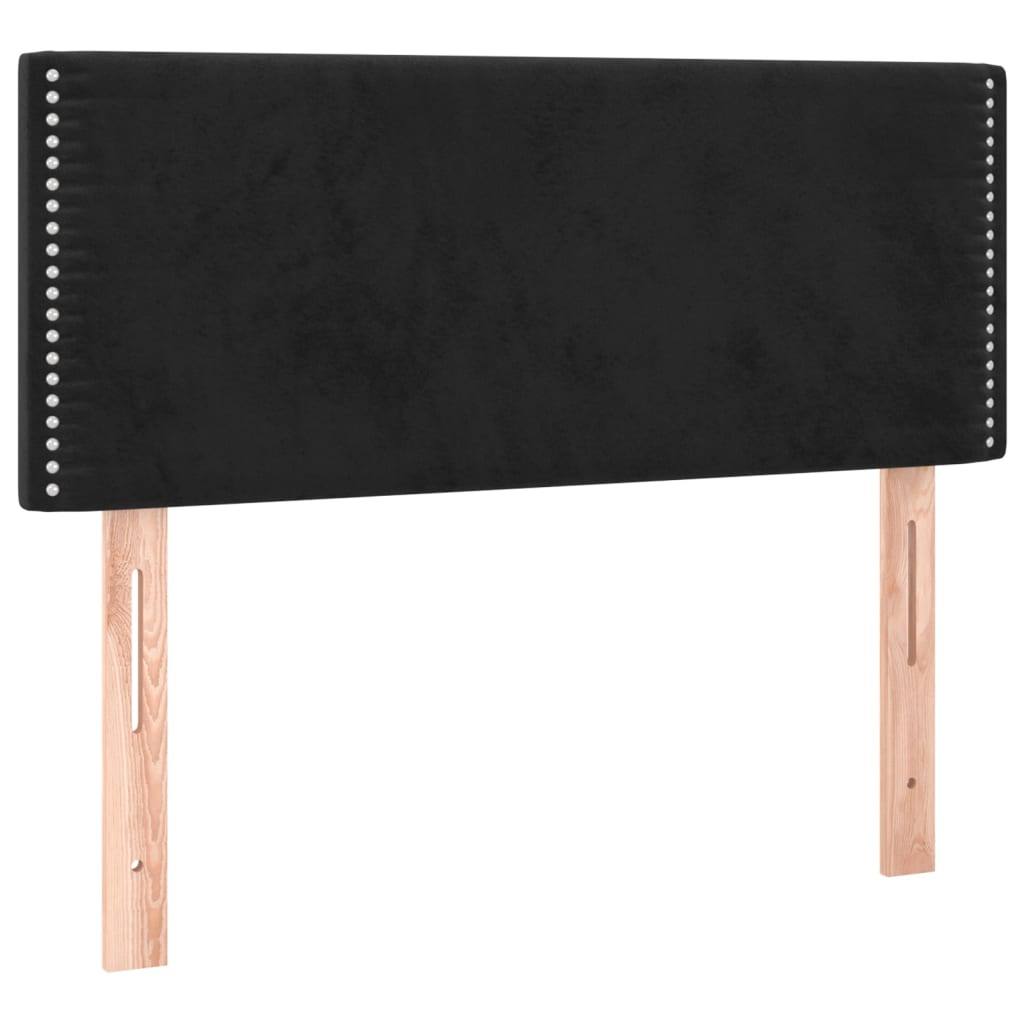 Boxspringbett Mit Matratze Samt Schwarz