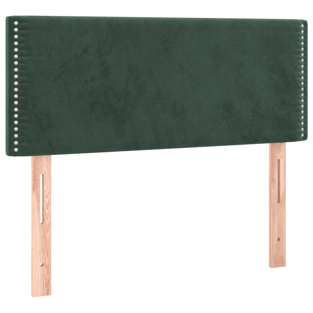 Boxspringbett Mit Matratze Samt Dunkelgrün
