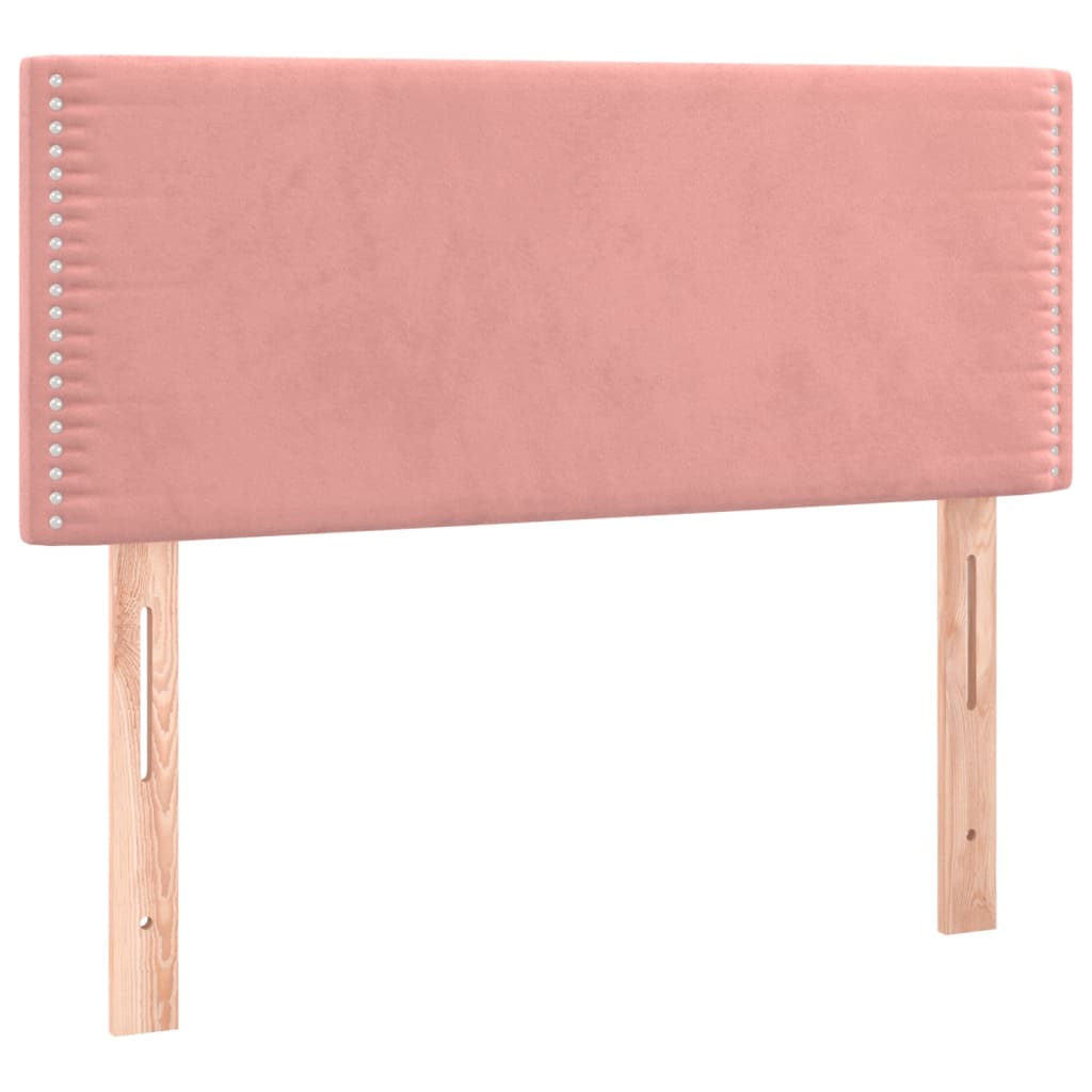 Boxspringbett Mit Matratze Samt Rosa