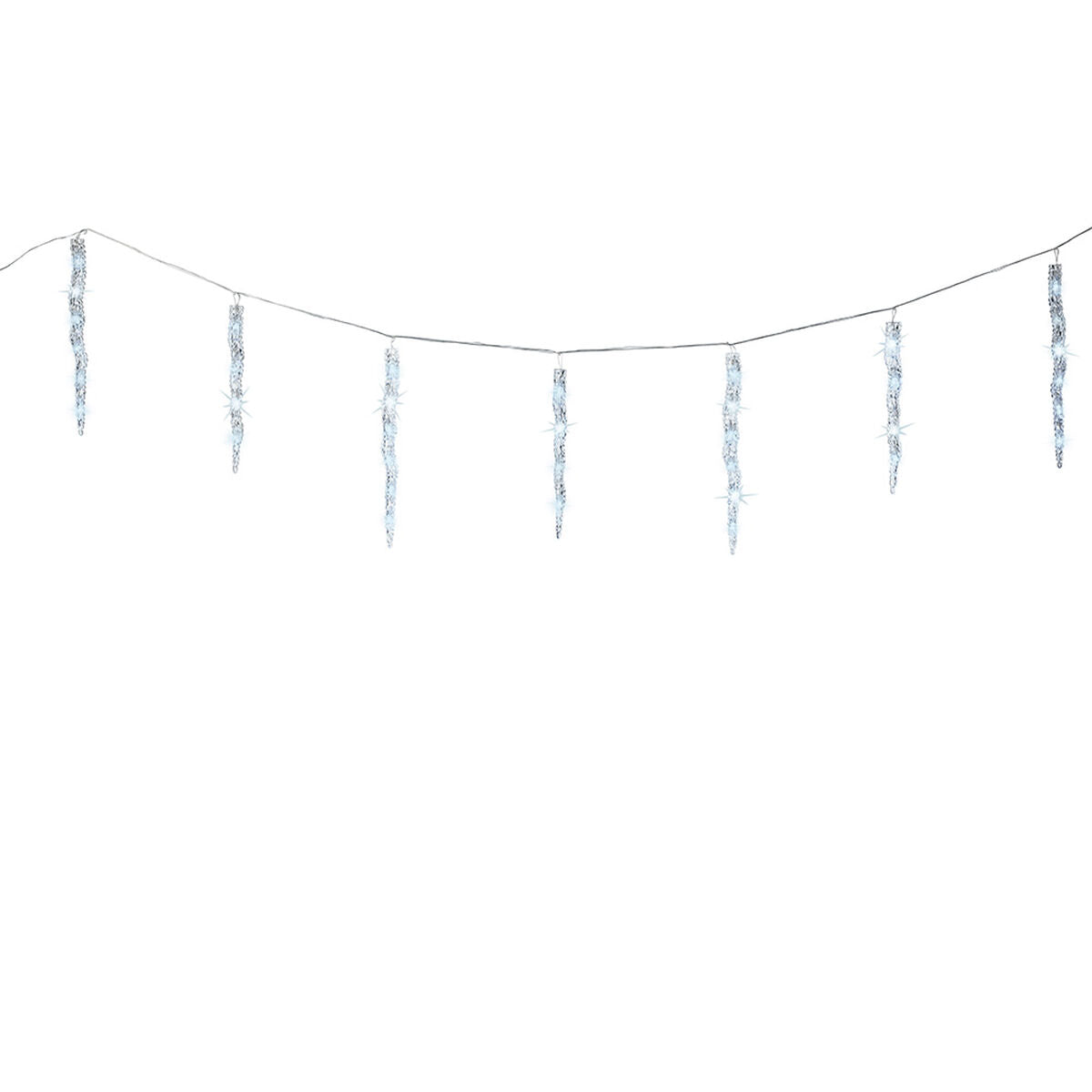 Lumineo Led-Lichtvorhang Lumineo Kaltes Licht Weiß Durchsichtig