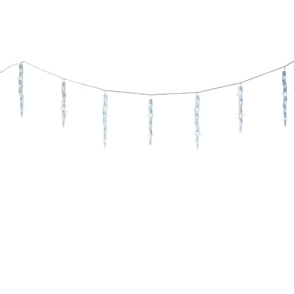 Lumineo Led-Lichtvorhang Lumineo Kaltes Licht Weiß Durchsichtig