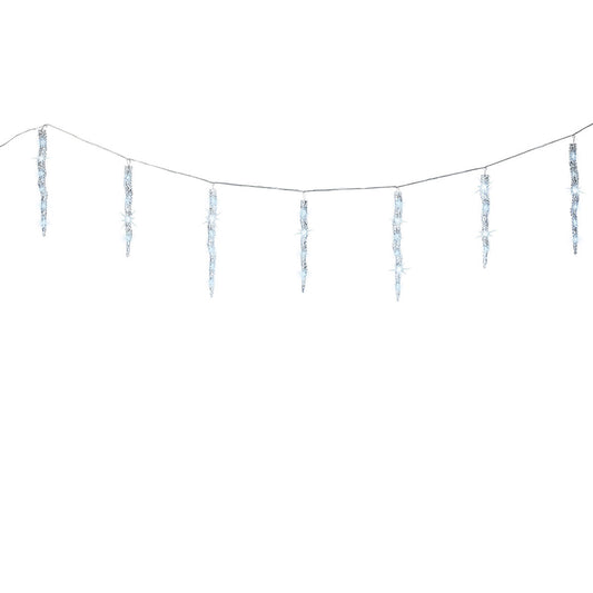 Lumineo Led-Lichtvorhang Lumineo Kaltes Licht Weiß Durchsichtig