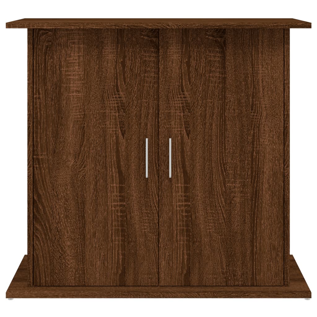 Aquariumständer Braun Eichen-Optik Holzwerkstoff