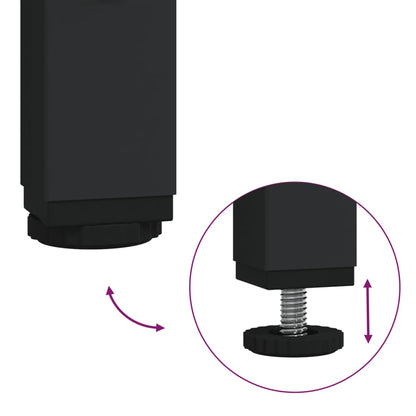 Monitorständer Braun Eichen-Optik Holzwerkstoff