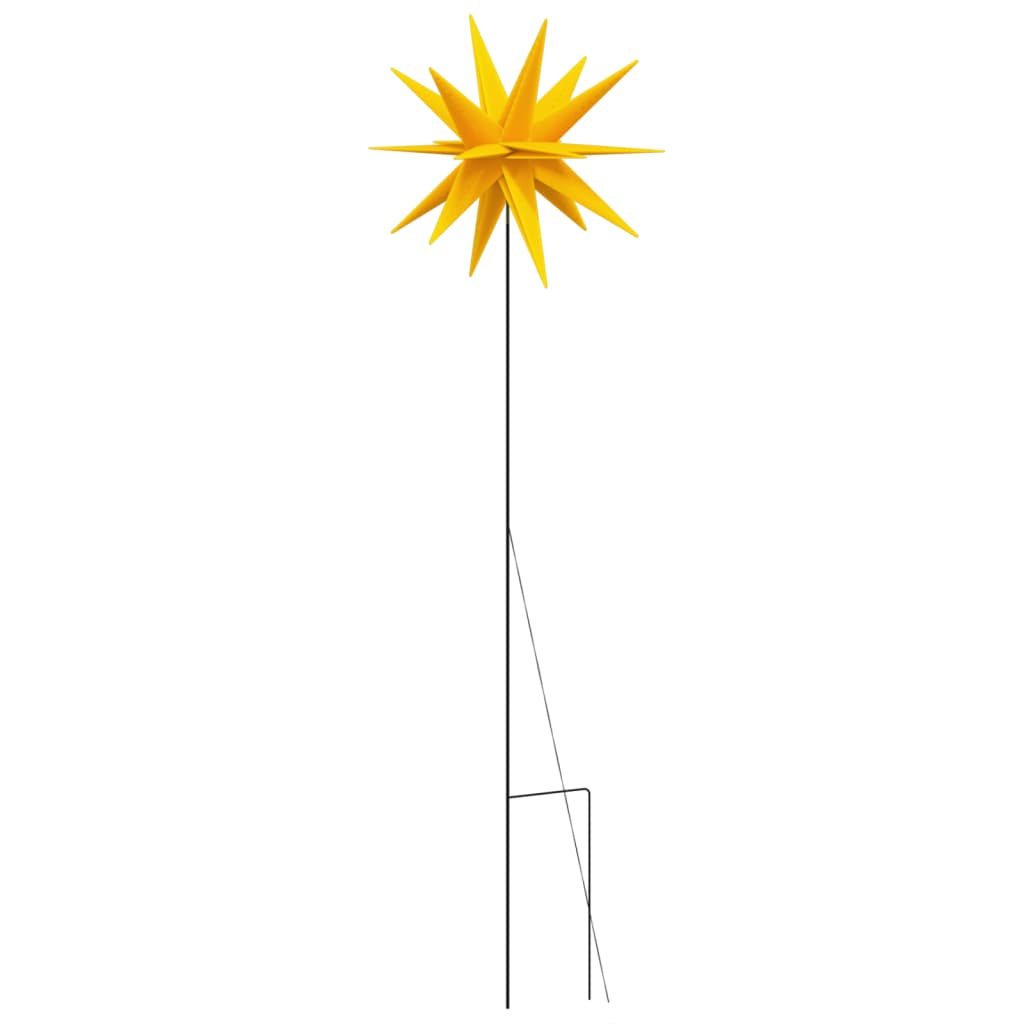 Led-Weihnachtsstern Mit Erdspieß Faltbar 57 Cm