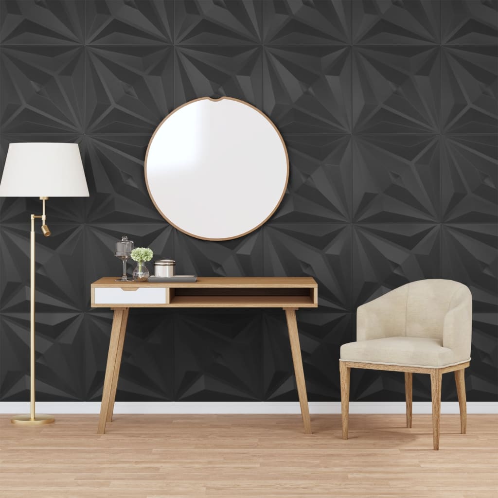 3D-Wandpaneele 48 Stk. 50X50 Cm 12 M²