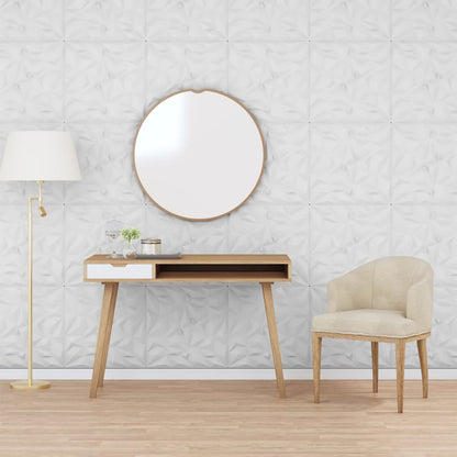 3D-Wandpaneele 48 Stk. 50X50 Cm 12 M²