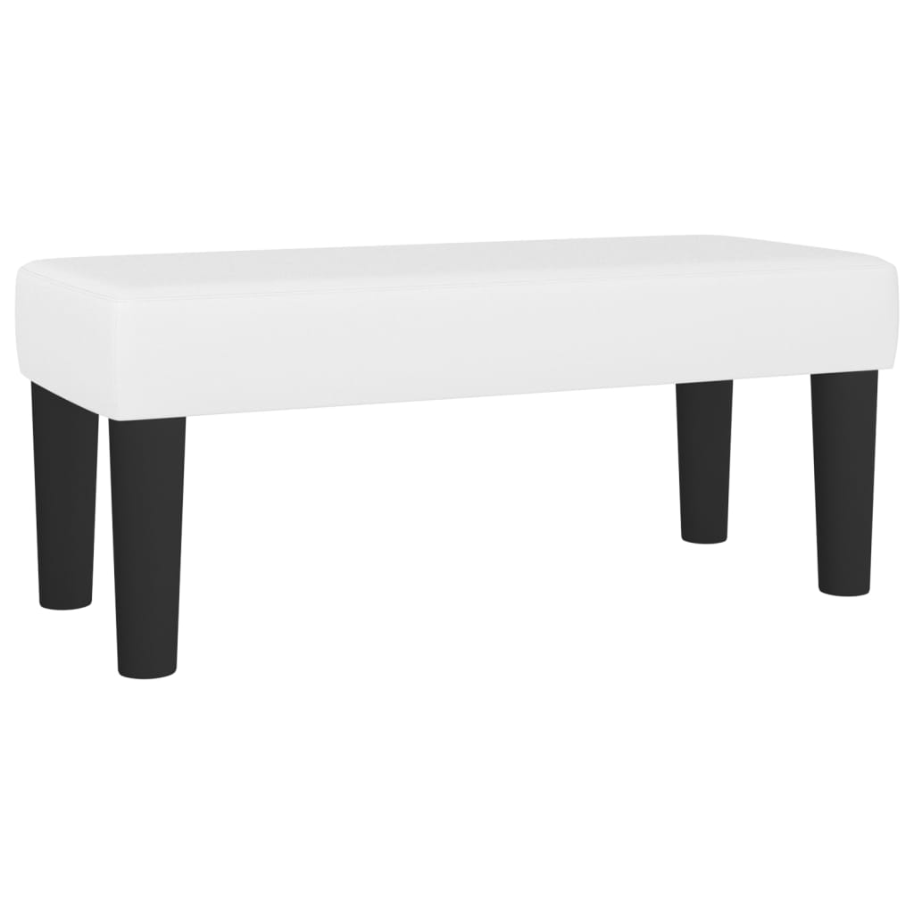Boxspringbett Mit Matratze Kunstleder Weiß