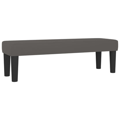 Boxspringbett Mit Matratze Kunstleder Grau