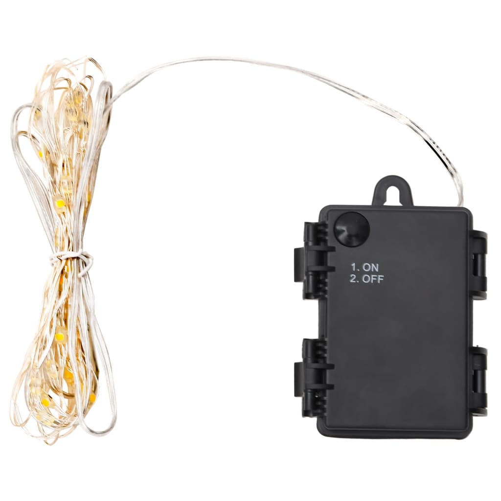 Led-Lichterkette Mit 90 Leds Und Gebläse