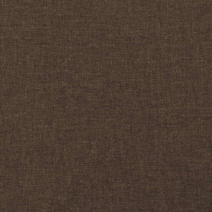 Boxspringbett Mit Matratze Stoff Dunkelbraun