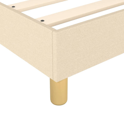 Boxspringbett Mit Matratze Stoff Creme