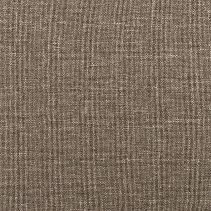 Boxspringbett Mit Matratze Stoff Taupe