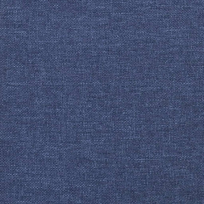 Boxspringbett Mit Matratze Stoff Blau