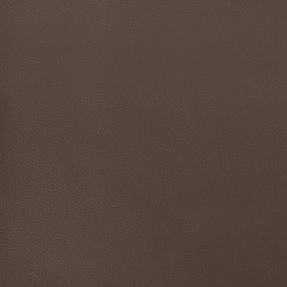 Boxspringbett Mit Matratze Kunstleder Braun