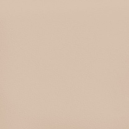 Boxspringbett Matratze -Braun 200X200Cm Kunstleder Cappuccino