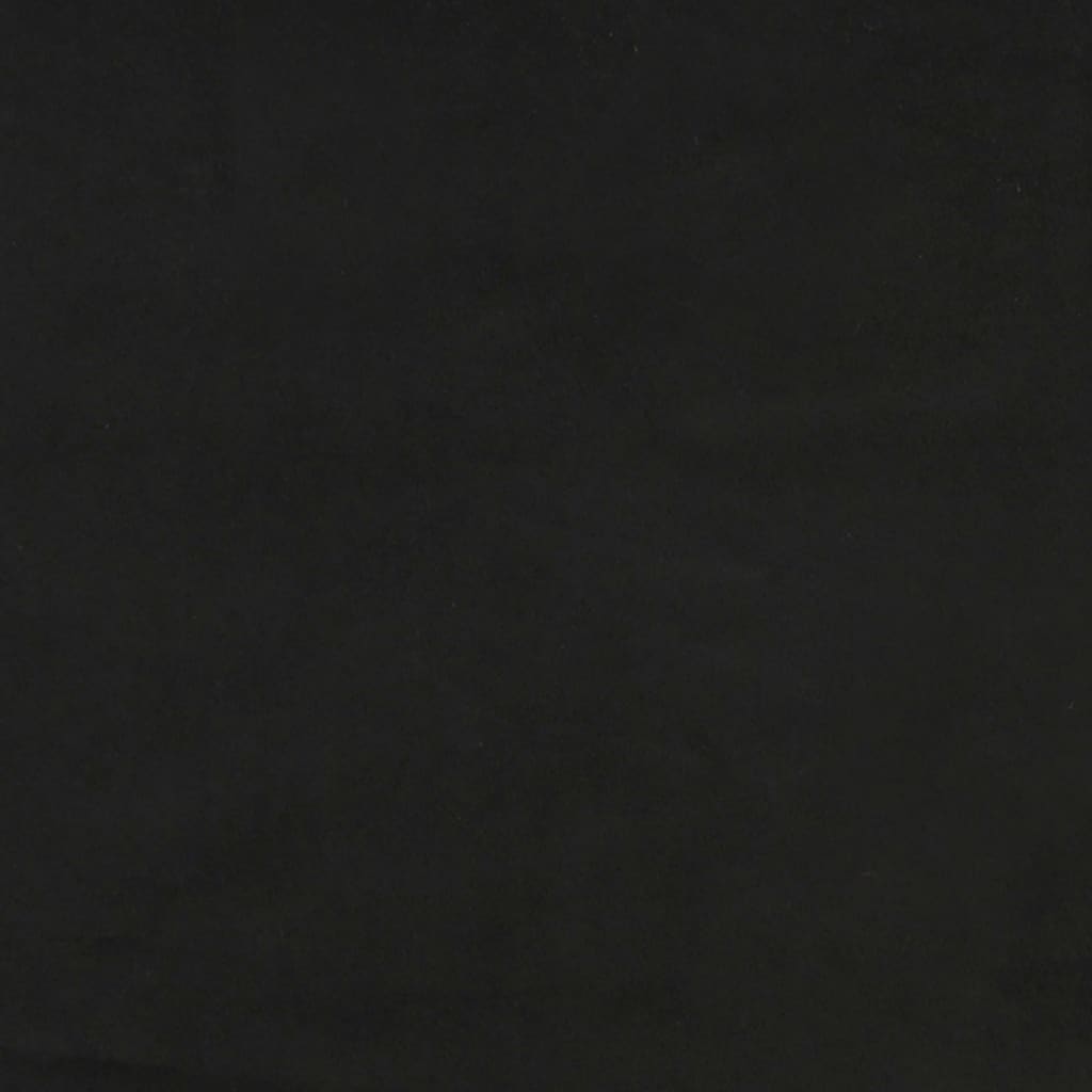 Boxspringbett Mit Matratze Samt Schwarz