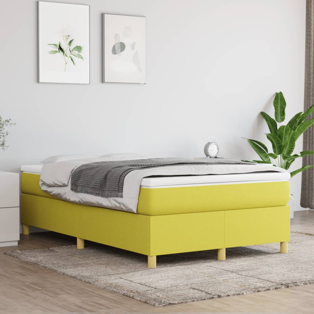 Boxspringbett Mit Matratze Stoff Grün