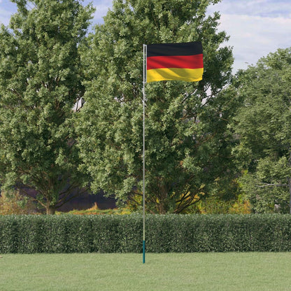 Flagge S Mit Mast 6,23 M Aluminium