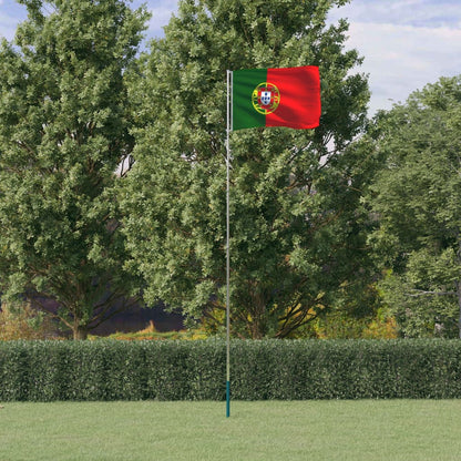 Flagge S Mit Mast 6,23 M Aluminium